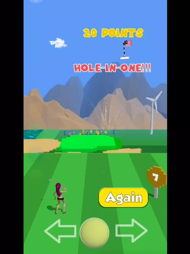 Target Golf iPad 應用截圖